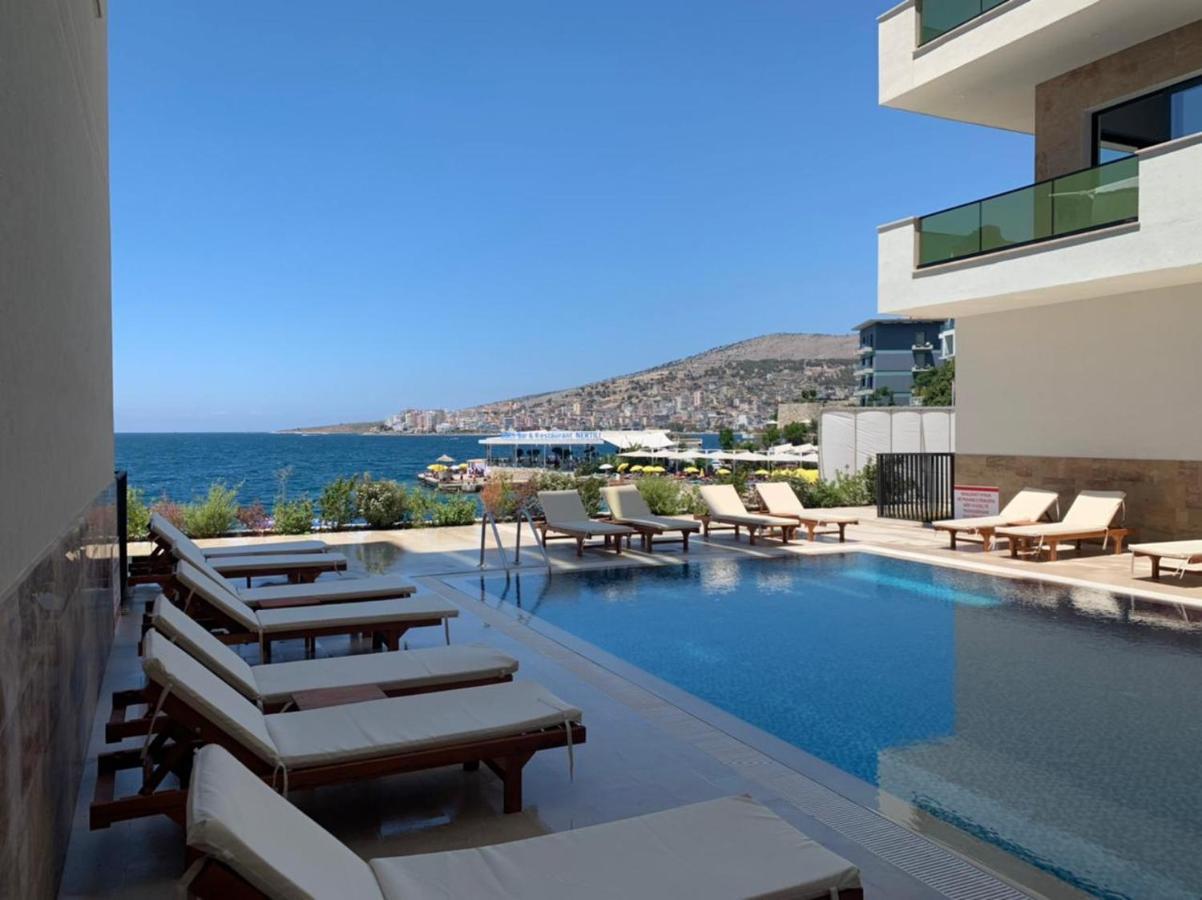 Deluxe Apartment-Swimming Pool Саранда Экстерьер фото